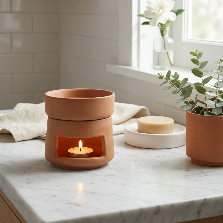 ember ceramic oil diffuser & wax burner