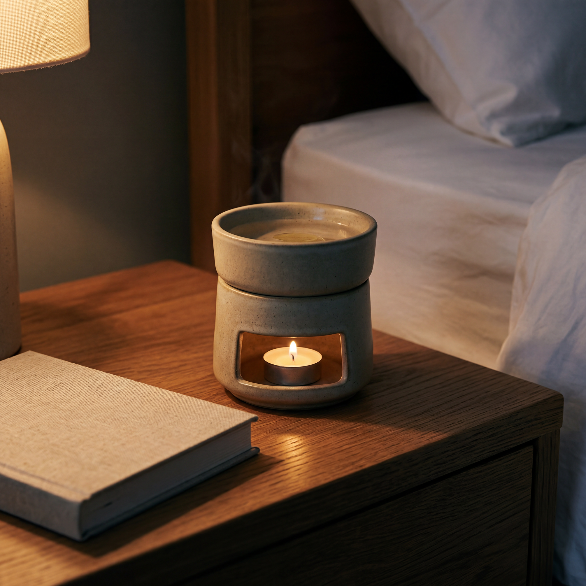 ember ceramic oil diffuser & wax burner