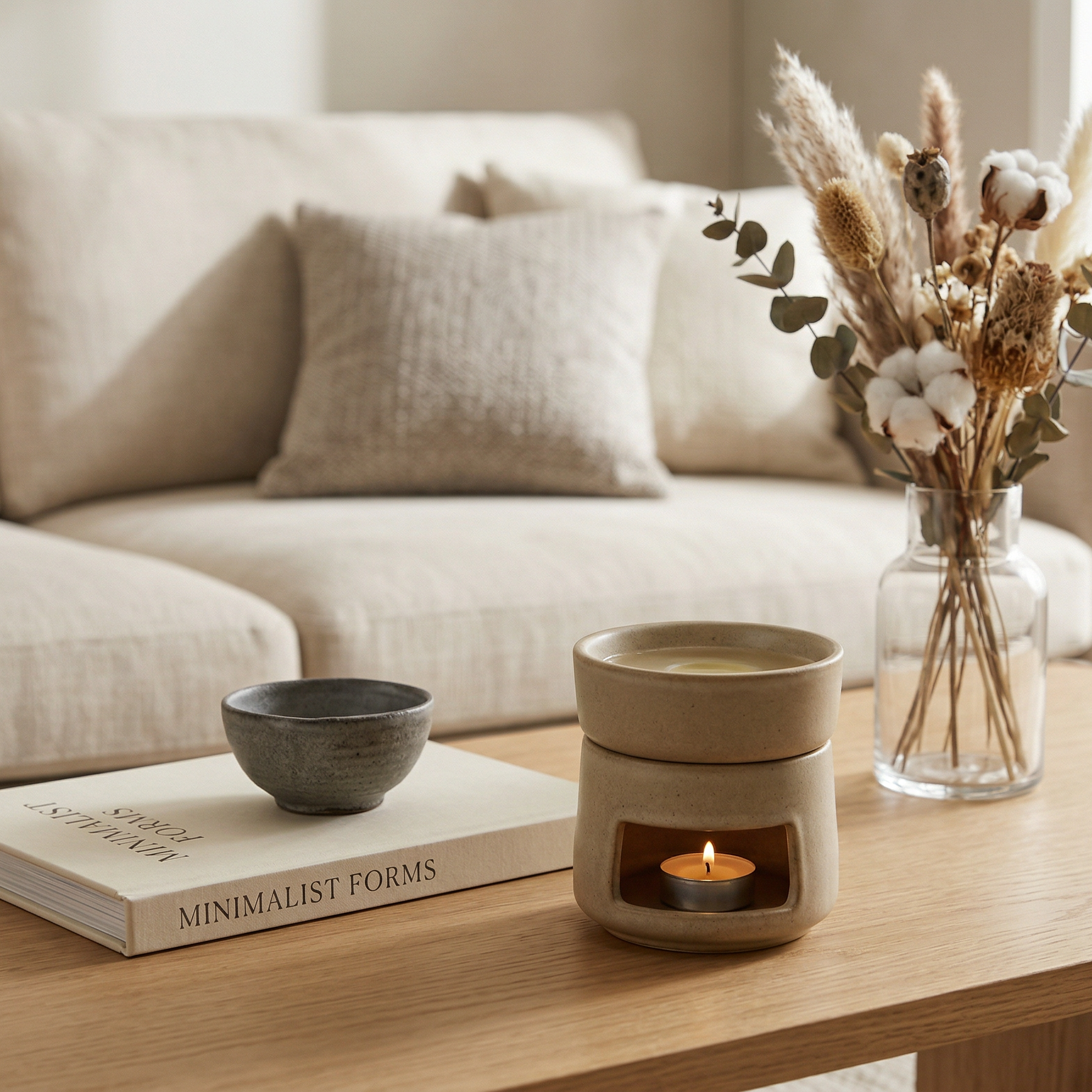 ember ceramic oil diffuser & wax burner
